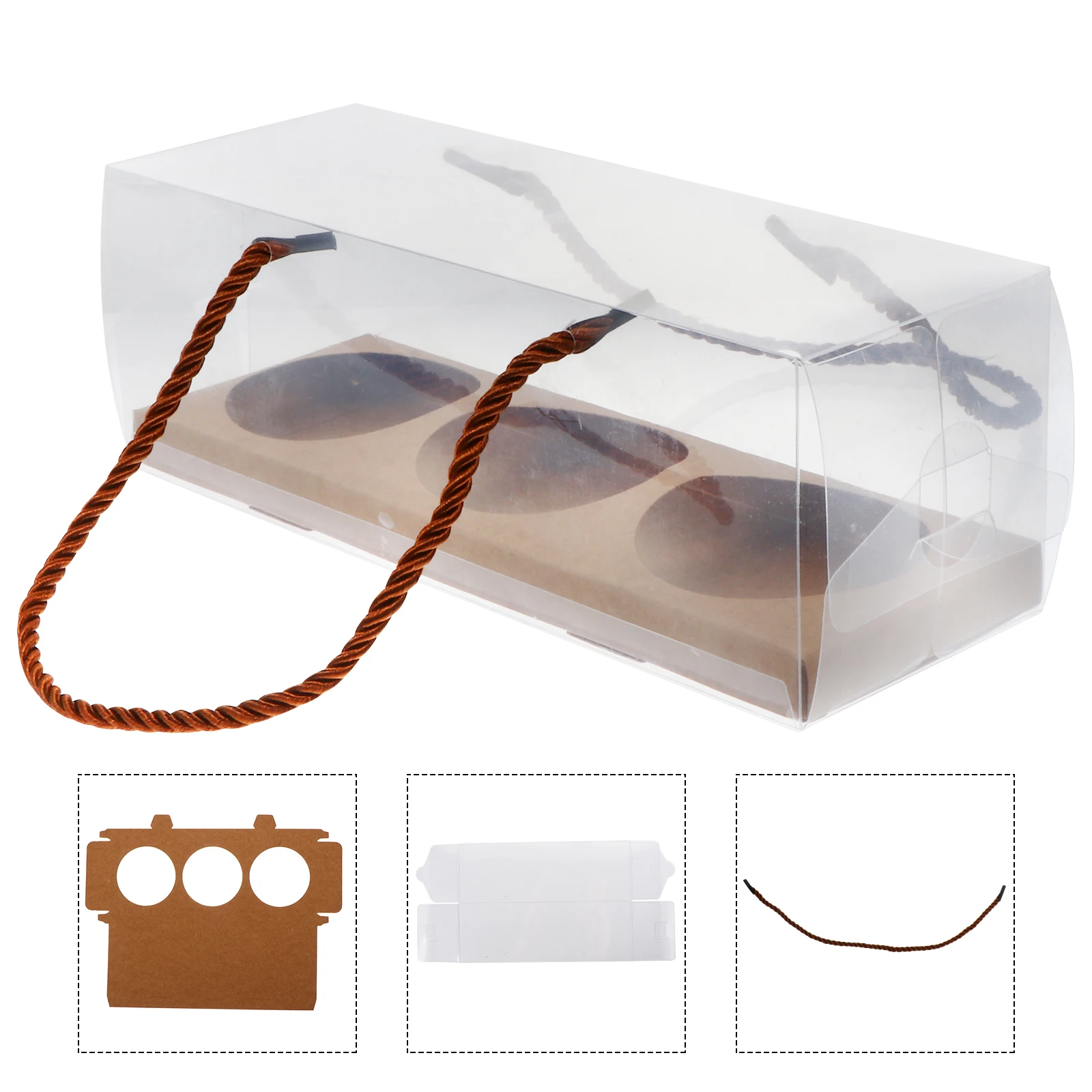 10 Pcs Egg Yolk Puff Boxes Cake Containers Bakery Packaging PET Transparent Practical Long Use Biscuits Chocolates
10 Pcs Egg Yolk Puff Boxes Cake Containers Bakery Packaging PET Transparent Practical Long Use Biscuits Chocolates