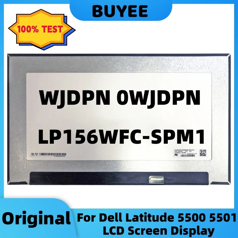 15,6 "WJDPN 0WJDPN оригинальный для Dell Latitude 5500 5501 ЖК-экран LP156WFC-SPM1 1920X1080 30 контактов EDP светодиодный модуль дисплея матовый
15,6 "WJDPN 0WJDPN оригинальный для Dell Latitude 5500 5501 ЖК-экран LP156WFC-SPM1 1920X1080 30 контактов EDP светодиодный модуль дисплея матовый