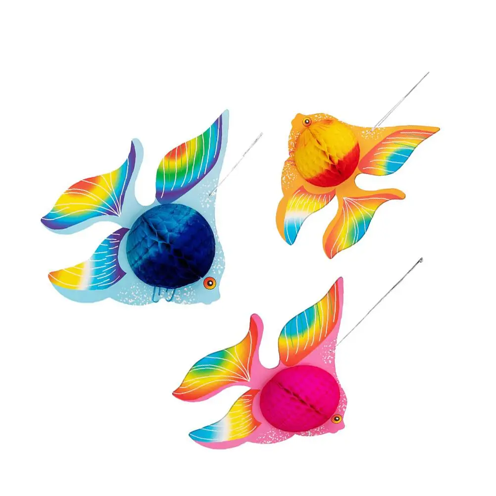 Colorful Honeycomb Fish Hanging naments Paper Restaurant Home Decoration Party Decor Lightweight Creative Design
Colorful Honeycomb Fish Hanging naments Paper Restaurant Home Decoration Party Decor Lightweight Creative Design
