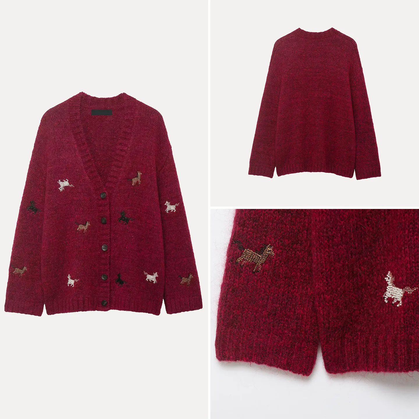 Зима 2025 г., новый модный простой женский вязаный кардиган Camere с открытым дизайном, длинный све
Зима 2025 г., новый модный простой женский вязаный кардиган Camere с открытым дизайном, длинный све