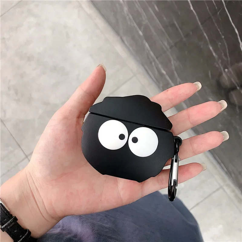 Cartoon Black Case for AirPods 4 Airpod 1 2 3 Pro Pro2 Bluetooth Earbuds Charging Box Protective Earphone Case Cover
Cartoon Black Case for AirPods 4 Airpod 1 2 3 Pro Pro2 Bluetooth Earbuds Charging Box Protective Earphone Case Cover