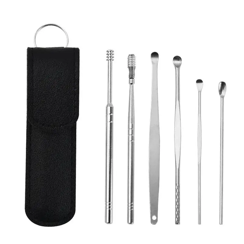 10 Sets Ear Cleaner Ear Wax Pickers Stainless Steel Earpick Wax Remover Earwax Curette Spoon Care Ear Clean Tools
10 Sets Ear Cleaner Ear Wax Pickers Stainless Steel Earpick Wax Remover Earwax Curette Spoon Care Ear Clean Tools