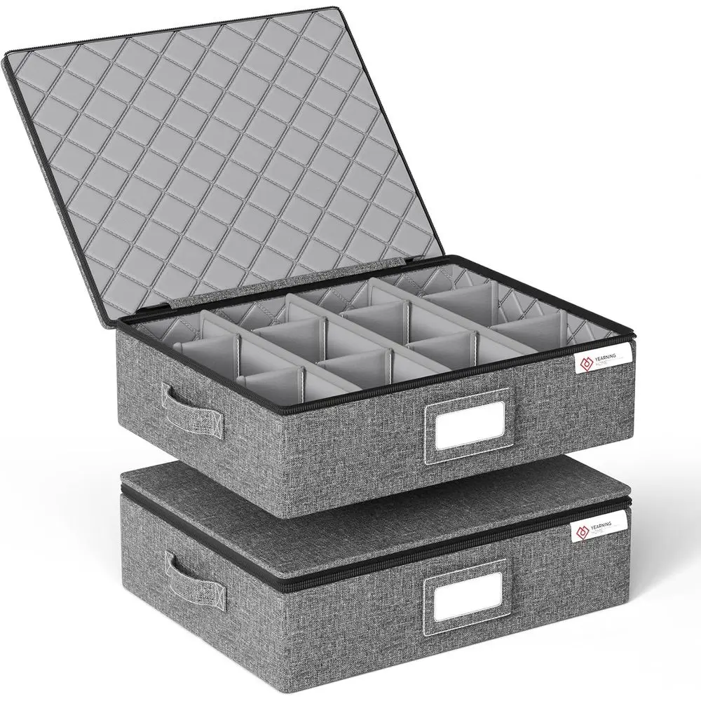 Серый штабелируемый органайзер для чашек и кружек с разделителями, вмещает 12, упаковка из 2 чашек для кофе и чая
Серый штабелируемый органайзер для чашек и кружек с разделителями, вмещает 12, упаковка из 2 чашек для кофе и чая