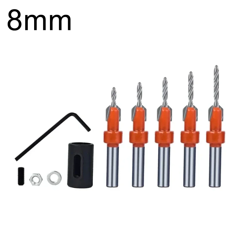 Wood Countersink Drill Bit Tapered Drill Bit With 8 Or 10mm Shank Drilling Holes Countersink Drill Bit Set Power Tools
Wood Countersink Drill Bit Tapered Drill Bit With 8 Or 10mm Shank Drilling Holes Countersink Drill Bit Set Power Tools