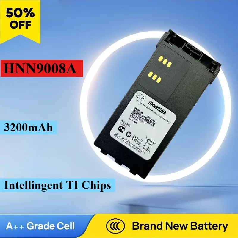 3200mAh Battery HNN9008A Walkie Talkies for MOTOROLA Radio GP340 GP380 GP640 GP680 GP320 HT1250 HT750 GP328 GP338 PRO5150 MTX850
3200mAh Battery HNN9008A Walkie Talkies for MOTOROLA Radio GP340 GP380 GP640 GP680 GP320 HT1250 HT750 GP328 GP338 PRO5150 MTX850