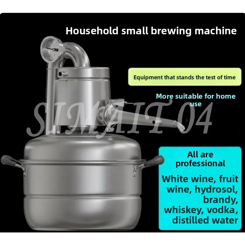 Household Winemaking Equipment, Small Baijiu Steamer, Hydrosol Roast Self-brewed Fruit Wine
Household Winemaking Equipment, Small Baijiu Steamer, Hydrosol Roast Self-brewed Fruit Wine