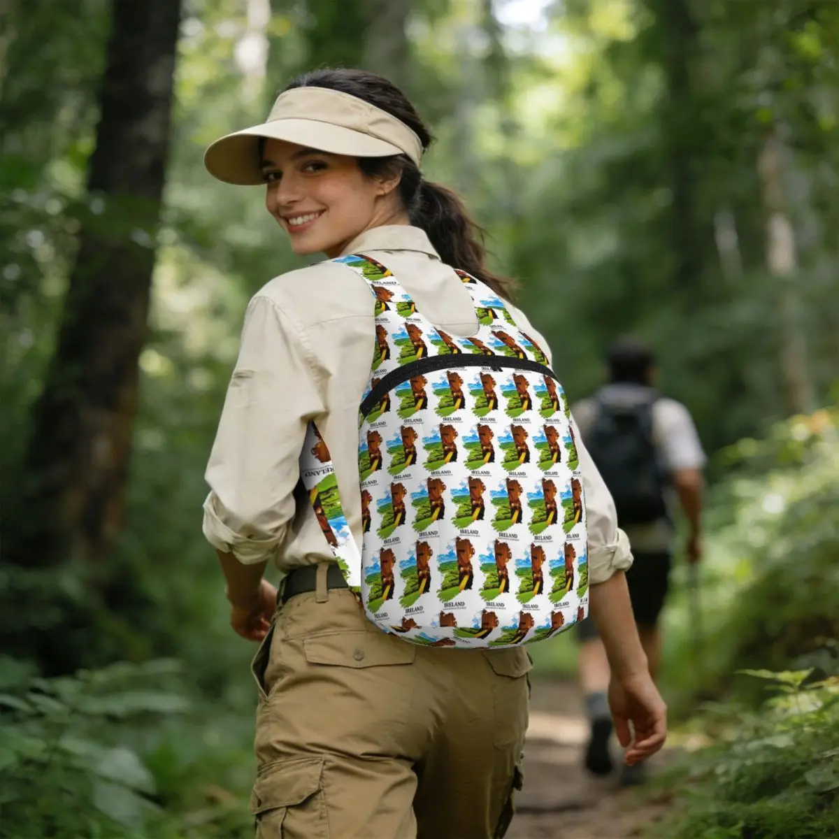 Ireland Map Silhouette Student Backpack School Bag Hiking Travel Daypack for Men Women Storage Bookbag Shoulder Bags
Ireland Map Silhouette Student Backpack School Bag Hiking Travel Daypack for Men Women Storage Bookbag Shoulder Bags