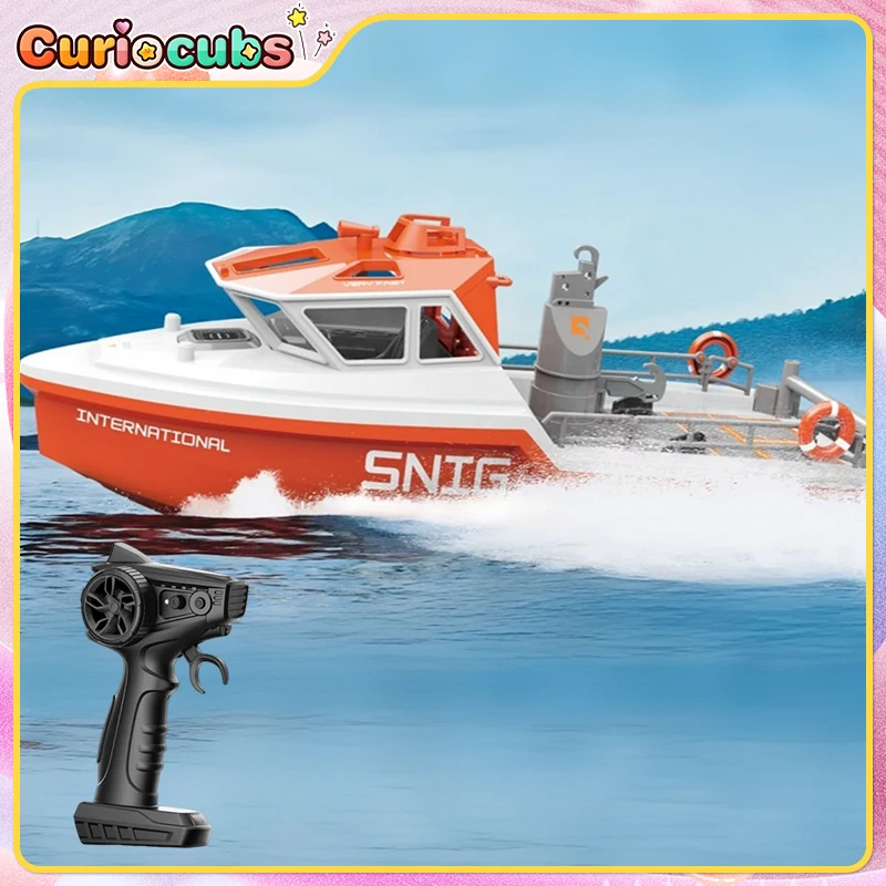 TX694 2.4G RC Boat High Speed Brushless Motor Remote Control Rescue Tugboat Electric Ship Model Waterproof Toy Kid Birthday Gift
TX694 2.4G RC Boat High Speed Brushless Motor Remote Control Rescue Tugboat Electric Ship Model Waterproof Toy Kid Birthday Gift