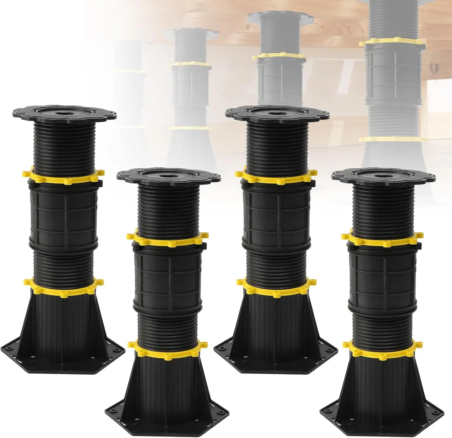 4Pcs Adjustable Height Bed Support Legs 7.9-13Inch, Bed Frame Center Support Legs, Bed Furniture Board Support Center Slat
4Pcs Adjustable Height Bed Support Legs 7.9-13Inch, Bed Frame Center Support Legs, Bed Furniture Board Support Center Slat