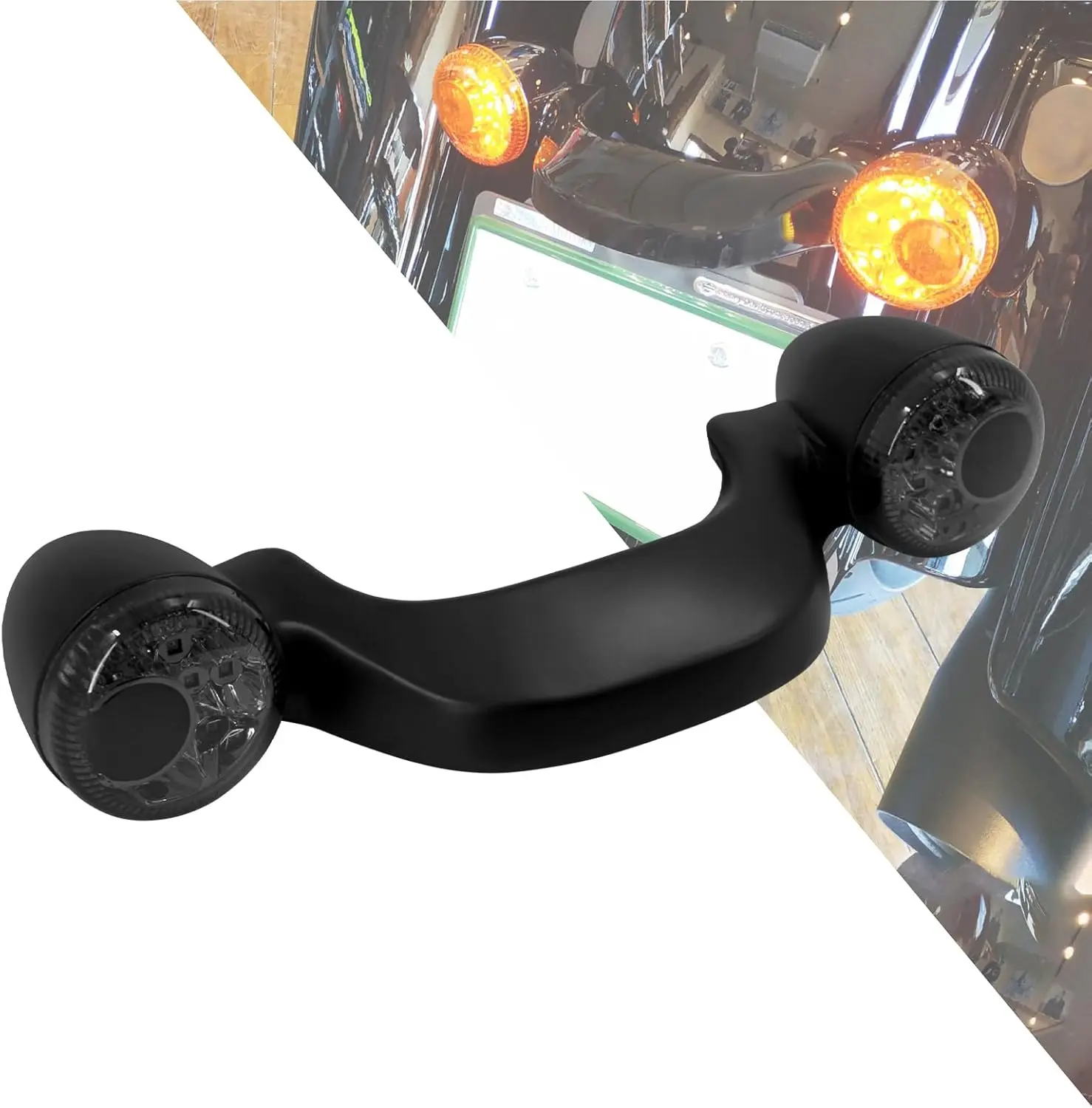 Motorcycle Rear LED Brake Turn Signal Light Bar Lamp Black Accessories For Harley Street Glide Road Glide FLHRXS FLHT
Motorcycle Rear LED Brake Turn Signal Light Bar Lamp Black Accessories For Harley Street Glide Road Glide FLHRXS FLHT