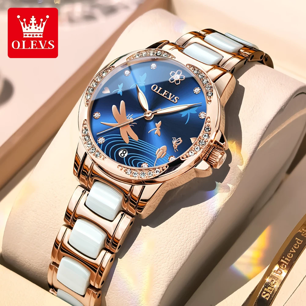 OLEVS 6610 Luxury Women's Mechanical Watch Original Waterproof Luminous Automatic Wristwatch for Lady High Quality
OLEVS 6610 Luxury Women's Mechanical Watch Original Waterproof Luminous Automatic Wristwatch for Lady High Quality
