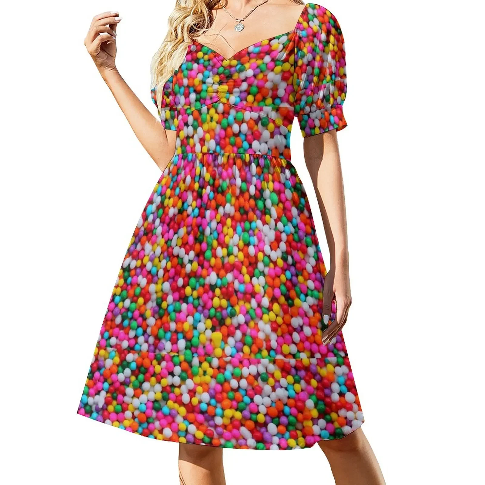 Candy Short-Sleeved Dress prom dress women long dresses Women's long dress summer
Candy Short-Sleeved Dress prom dress women long dresses Women's long dress summer