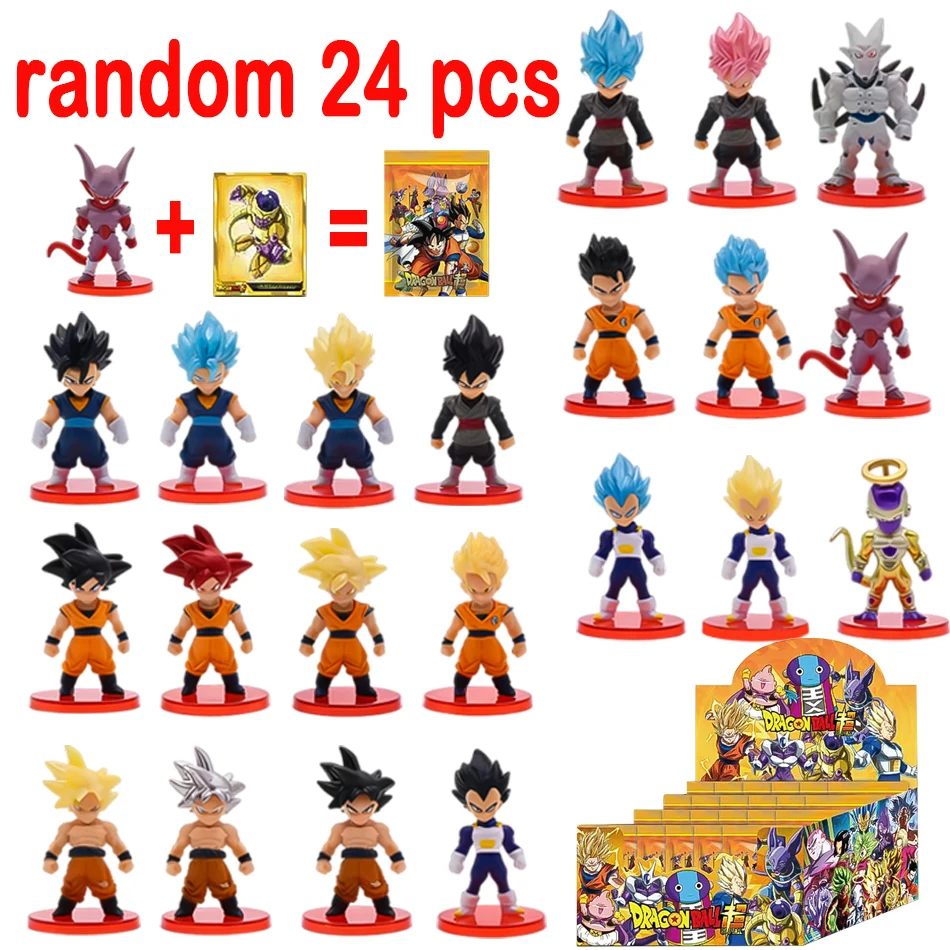 Anime Dragon Ball blind box Super Son Goku Vegeta Broly Buu Action Figure Set Anime Figurines Model Friend Gifts Toys
Anime Dragon Ball blind box Super Son Goku Vegeta Broly Buu Action Figure Set Anime Figurines Model Friend Gifts Toys