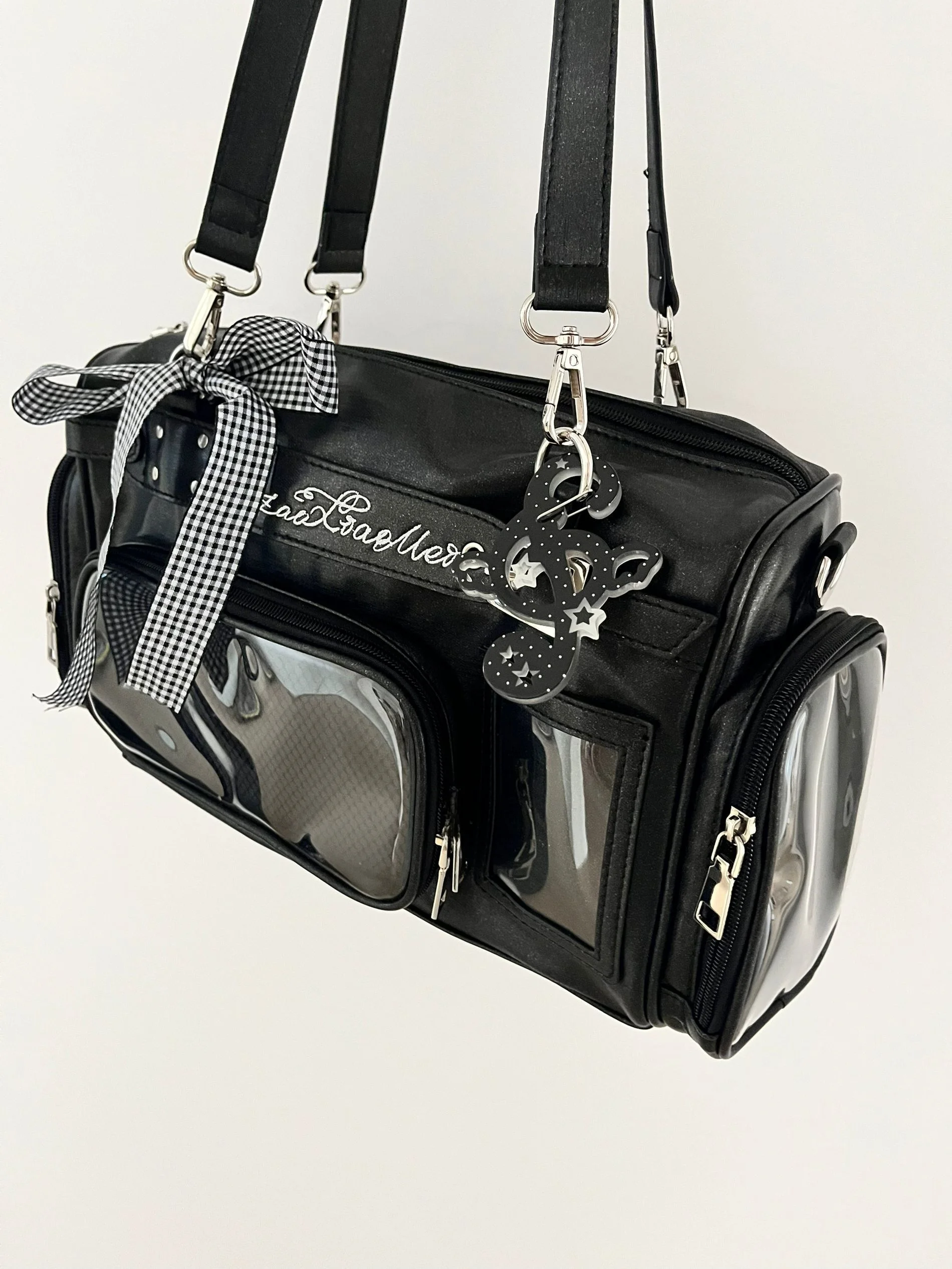 Large Capacity Casual Crossbody Bag Women's Transparent Concert Bag Multi-Functional Shoulder Bag Fashionable Accessory
Large Capacity Casual Crossbody Bag Women's Transparent Concert Bag Multi-Functional Shoulder Bag Fashionable Accessory