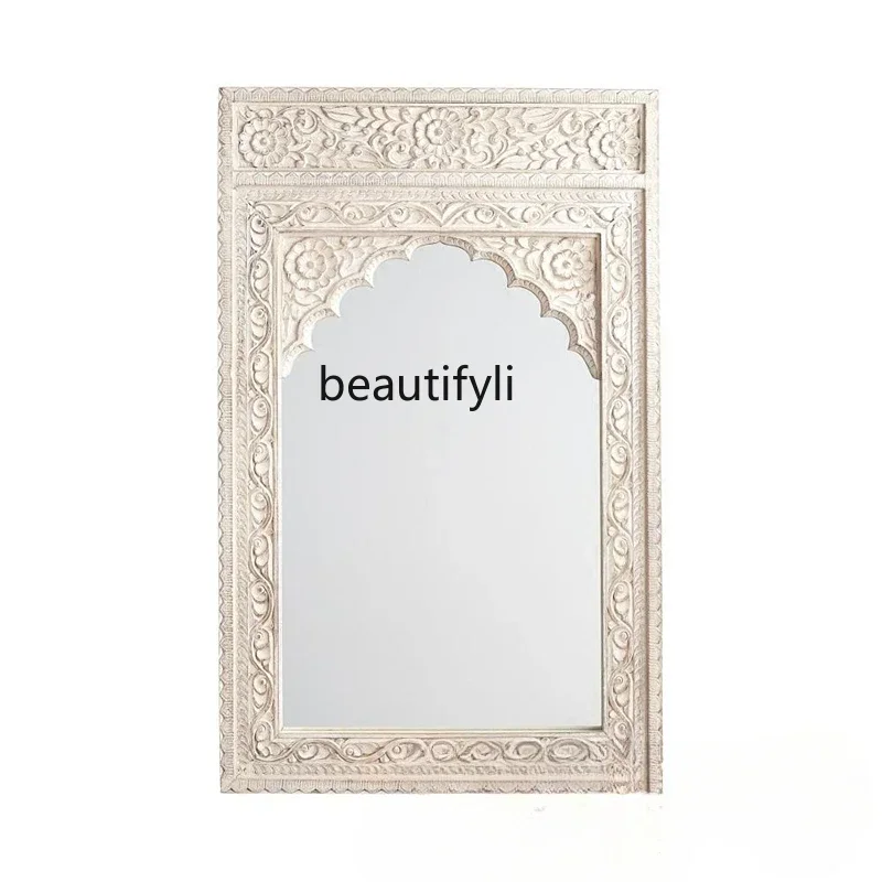 A44 European carved decorative mirror American art porch wall hanging whole body, bedroom floor mirror
A44 European carved decorative mirror American art porch wall hanging whole body, bedroom floor mirror