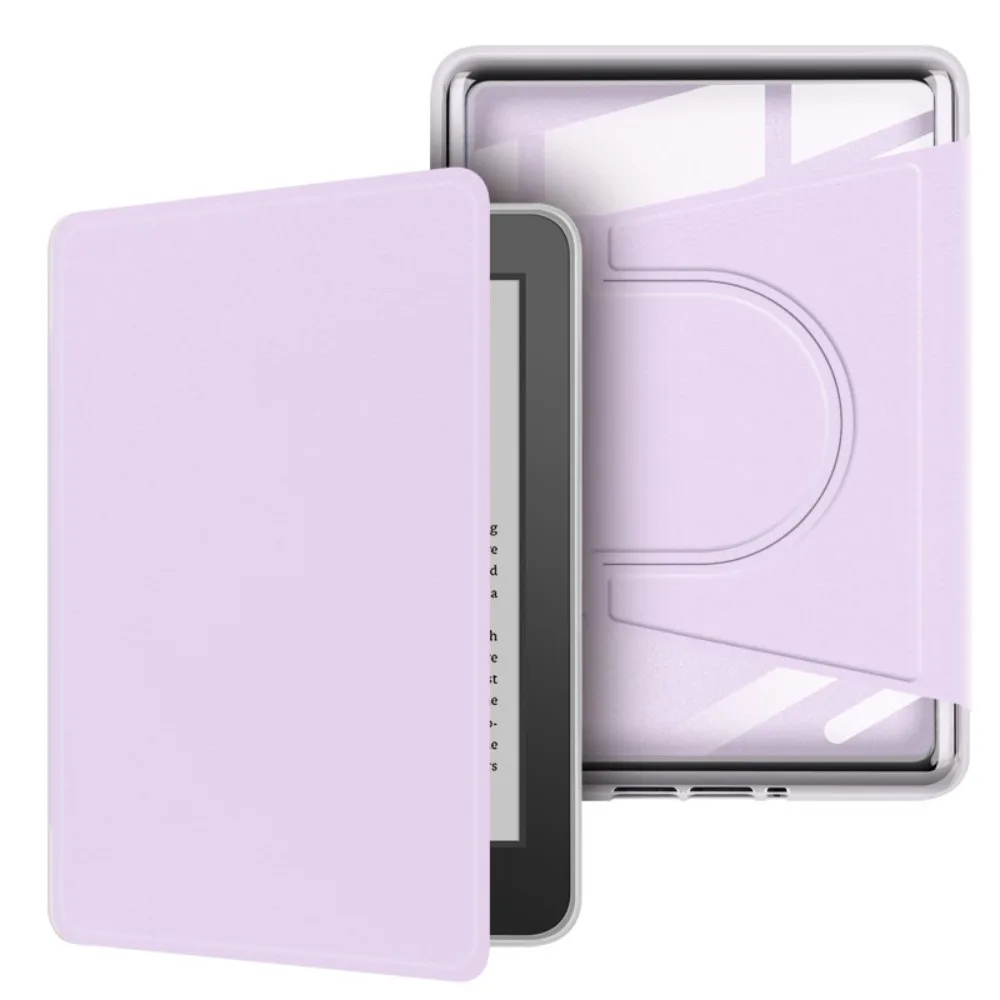 Auto Wake/Sleep e-Reader Case 360 Rotation Acrylic Magnetic Cover for Kindle Paperwhite 12th Gen 2024 7 inch Colorsoft
Auto Wake/Sleep e-Reader Case 360 Rotation Acrylic Magnetic Cover for Kindle Paperwhite 12th Gen 2024 7 inch Colorsoft