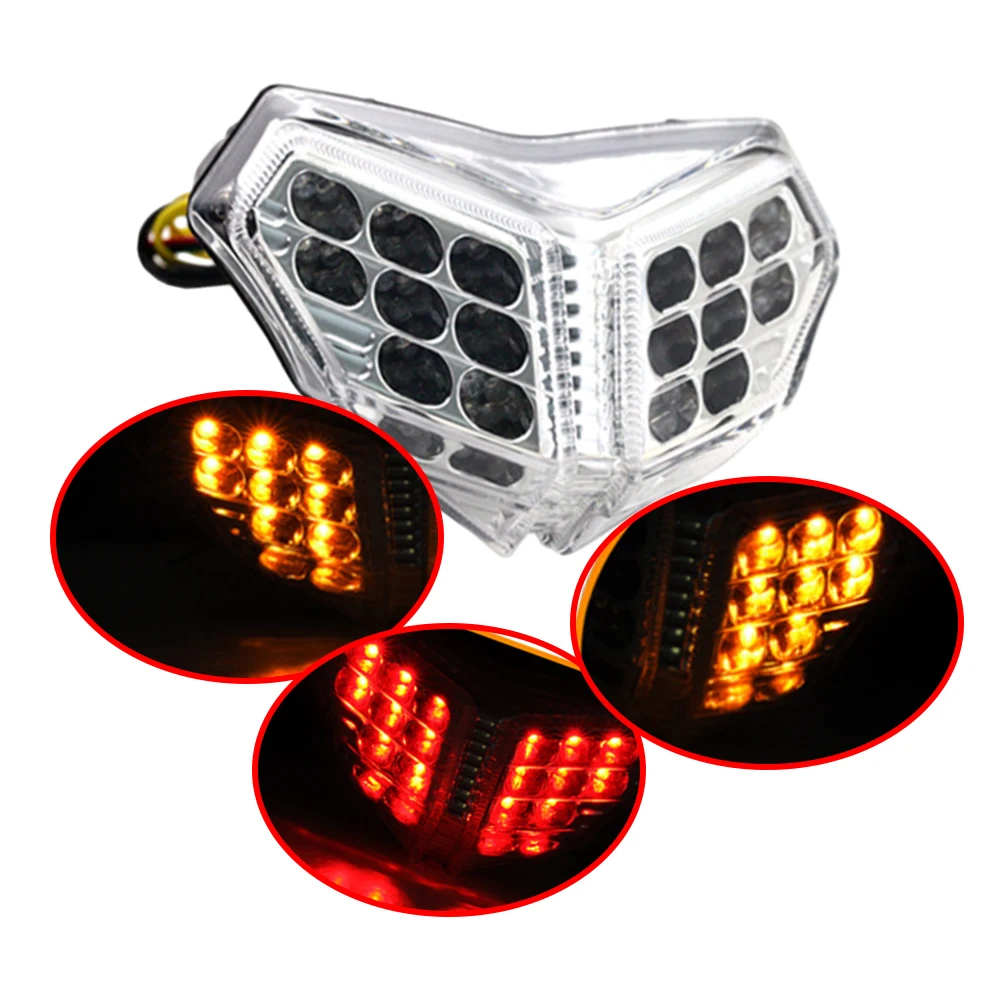 LED Integrated Taillight Rear Tail Brake Stop Turn Signals Light for DUCATI 848/EVO 2007 2008 2009 2010 2011
LED Integrated Taillight Rear Tail Brake Stop Turn Signals Light for DUCATI 848/EVO 2007 2008 2009 2010 2011