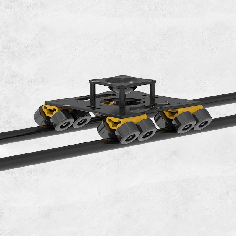 BX300L Aluminum Alloy Portable Video Camera Slide Car Bracket for SLR for Video Shooting Photography Studio
BX300L Aluminum Alloy Portable Video Camera Slide Car Bracket for SLR for Video Shooting Photography Studio