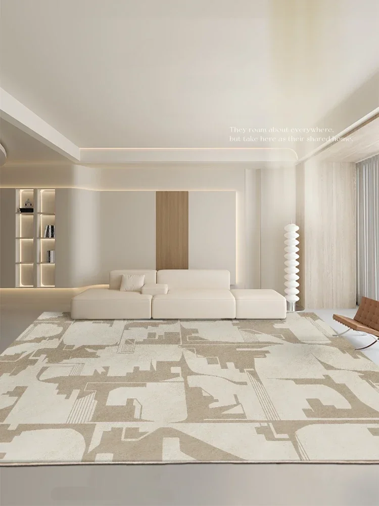 Living Room Carpet Cream Color Abstract Carpet Comfortable Soft Carpet for Bedroom Rugs
Living Room Carpet Cream Color Abstract Carpet Comfortable Soft Carpet for Bedroom Rugs