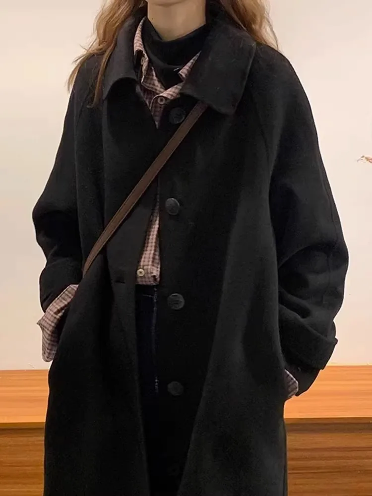 Двусторонняя шерстяная куртка Ele, удлиненная до колен, женская, осень-зима 2025, новая, в корейском стиле, в стиле Одри Хепберн
Двусторонняя шерстяная куртка Ele, удлиненная до колен, женская, осень-зима 2025, новая, в корейском стиле, в стиле Одри Хепберн