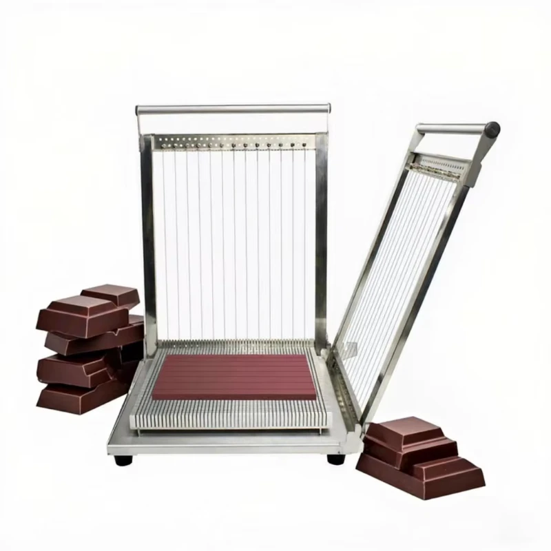 Manual double-arm chocolate guitar cutter for cutting desserts
Manual double-arm chocolate guitar cutter for cutting desserts