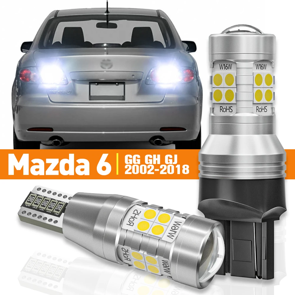 2pcs LED Reverse Light For Mazda 6 GG GH GJ 2002-2018 2007 2008 2009 2010 2011 2012 2013 2014 2015 Accessories Canbus Lamp
2pcs LED Reverse Light For Mazda 6 GG GH GJ 2002-2018 2007 2008 2009 2010 2011 2012 2013 2014 2015 Accessories Canbus Lamp