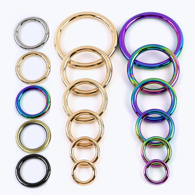 5/10Pcs 15-50mm Seamless Metal O Ring Buckles for Bag Strap Dog Collar Belt Rings Clasp Key Chain Hooks Loop Leather Accessories
5/10Pcs 15-50mm Seamless Metal O Ring Buckles for Bag Strap Dog Collar Belt Rings Clasp Key Chain Hooks Loop Leather Accessories