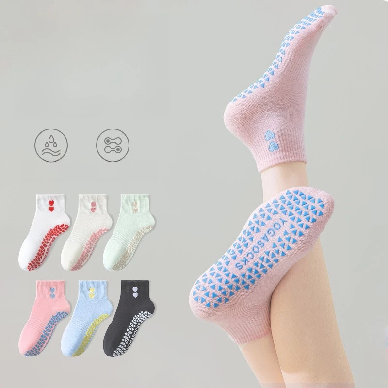 Prati Yoga Socks, Children's Professional Sports Glue, Anti Slip Indoor Pilates Short Socks, Running Jump Rope Fitness Socks
Prati Yoga Socks, Children's Professional Sports Glue, Anti Slip Indoor Pilates Short Socks, Running Jump Rope Fitness Socks