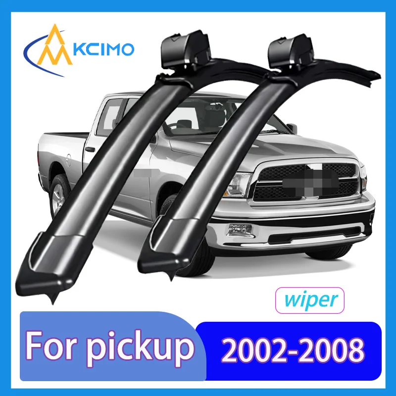 Silent Wiper Blades For RAM pickup DR/DH/D1/DC/DM 2002-2008 Waterproof Windshield Cleaner 2PCS Car Accessories
Silent Wiper Blades For RAM pickup DR/DH/D1/DC/DM 2002-2008 Waterproof Windshield Cleaner 2PCS Car Accessories