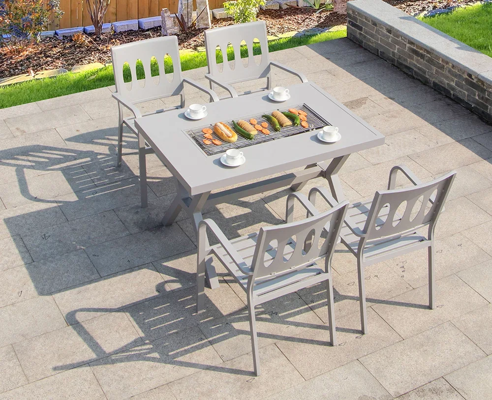 'Modern Casual Plastic Wood Round Table Dining Set Waterproof Sunproof For Villa Terrace Garden
'Modern Casual Plastic Wood Round Table Dining Set Waterproof Sunproof For Villa Terrace Garden