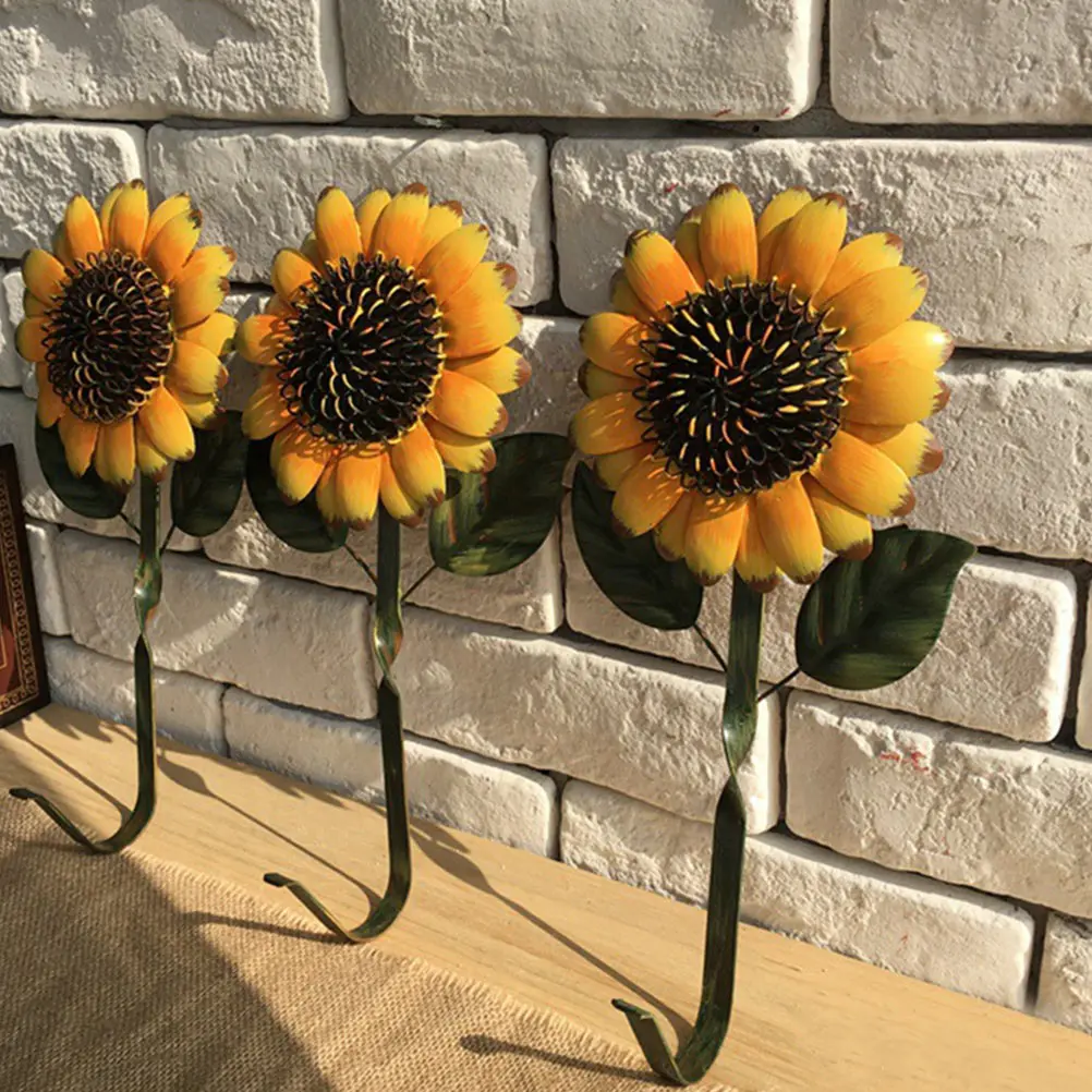 2 Pcs Sunflower Shape Wall Hooks Retro Hooks Hangers for Bedroom Living Room Home Decor Storage
2 Pcs Sunflower Shape Wall Hooks Retro Hooks Hangers for Bedroom Living Room Home Decor Storage