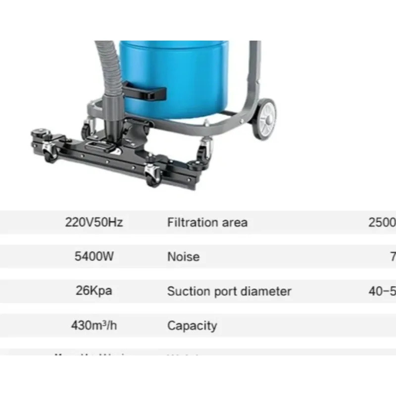 TJ5400FP 5400W Electric Industrial Wet Dry Vacuum Cleaner 80L 25000cm Efficient Filtration Stainless Steel Heavy Duty Dust
TJ5400FP 5400W Electric Industrial Wet Dry Vacuum Cleaner 80L 25000cm Efficient Filtration Stainless Steel Heavy Duty Dust