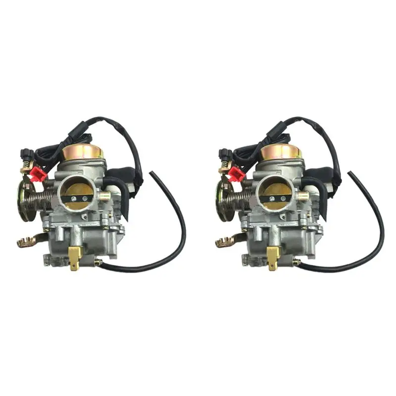 Simple 2Pcs 30MM Motorcycle Engine Carburetor For Linhai 250Cc ASW Manco Talon Linhai Bighorn 260Cc 300Cc ATV UTV Off Road
Simple 2Pcs 30MM Motorcycle Engine Carburetor For Linhai 250Cc ASW Manco Talon Linhai Bighorn 260Cc 300Cc ATV UTV Off Road