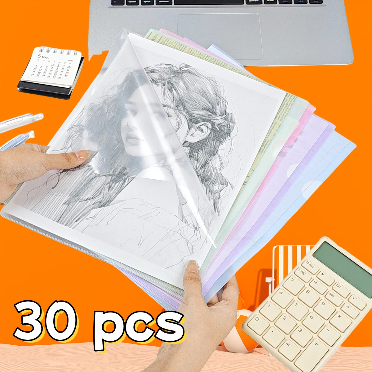 30 Pieces of A4 Gradient Single-Page Folder Test Paper Storage Bag Transparent Insert L-Shaped Waterproof Single-Piece Test Paper Holder A4 Paper Storage
30 Pieces of A4 Gradient Single-Page Folder Test Paper Storage Bag Transparent Insert L-Shaped Waterproof Single-Piece Test Paper Holder A4 Paper Storage