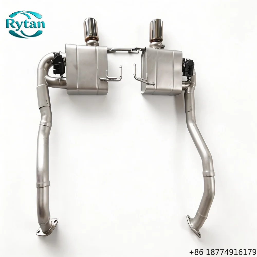Performance Valved 304 Stainless Steel Valvetronic Exhaust Pipe System Catback for Boxter 718
Performance Valved 304 Stainless Steel Valvetronic Exhaust Pipe System Catback for Boxter 718