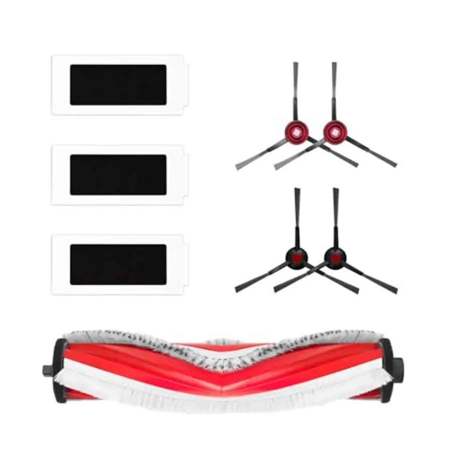 Accessories Buddy Kit Compatible with C12 PRO PLUS/C12 PLUS/C12 Robot Vacuum Cleaner, Include ZeroTangle 1.0 Main Brush 1pc,Sid
Accessories Buddy Kit Compatible with C12 PRO PLUS/C12 PLUS/C12 Robot Vacuum Cleaner, Include ZeroTangle 1.0 Main Brush 1pc,Sid