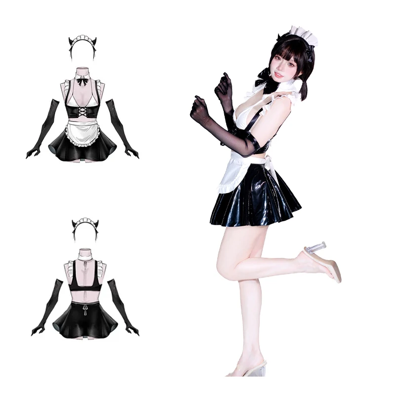 Anime Lolita Maid Blue Archive Cosplay Costumes Women Sexy Bunny Girl Leather Bodysuit Rabbit Ears Uniform Halloween For Party W
Anime Lolita Maid Blue Archive Cosplay Costumes Women Sexy Bunny Girl Leather Bodysuit Rabbit Ears Uniform Halloween For Party W