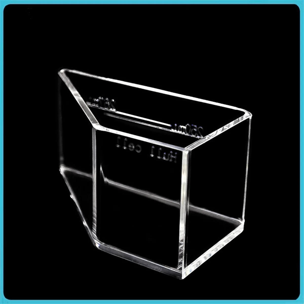 Hull Cell Plating Testing Equipment Subordinate Hough Groove 267Ml Double Scale Line Hough Groove
Hull Cell Plating Testing Equipment Subordinate Hough Groove 267Ml Double Scale Line Hough Groove