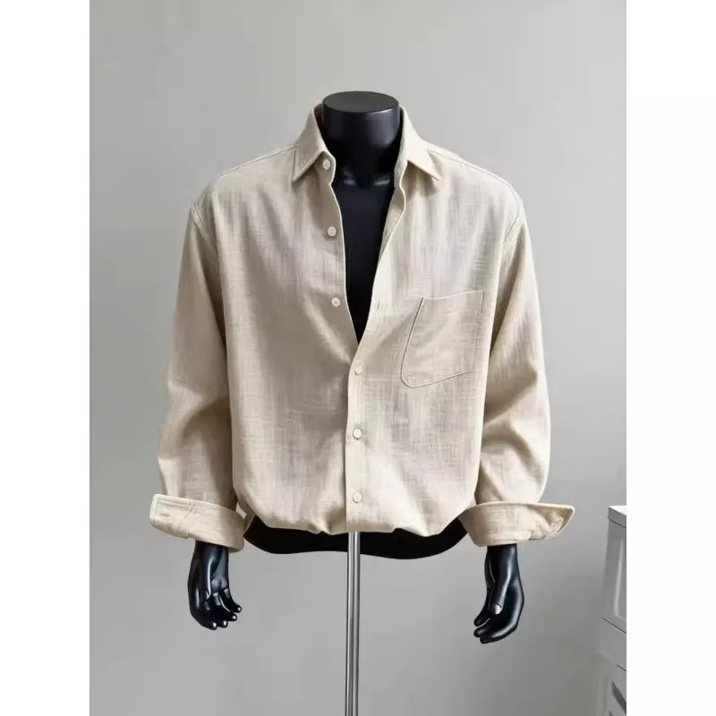 Summer Large Size 300 Pounds High Street Retro Linen Long Sleeve Men's Shirt Design Sensation Shirt Casual Style Pure C...
Summer Large Size 300 Pounds High Street Retro Linen Long Sleeve Men's Shirt Design Sensation Shirt Casual Style Pure C...