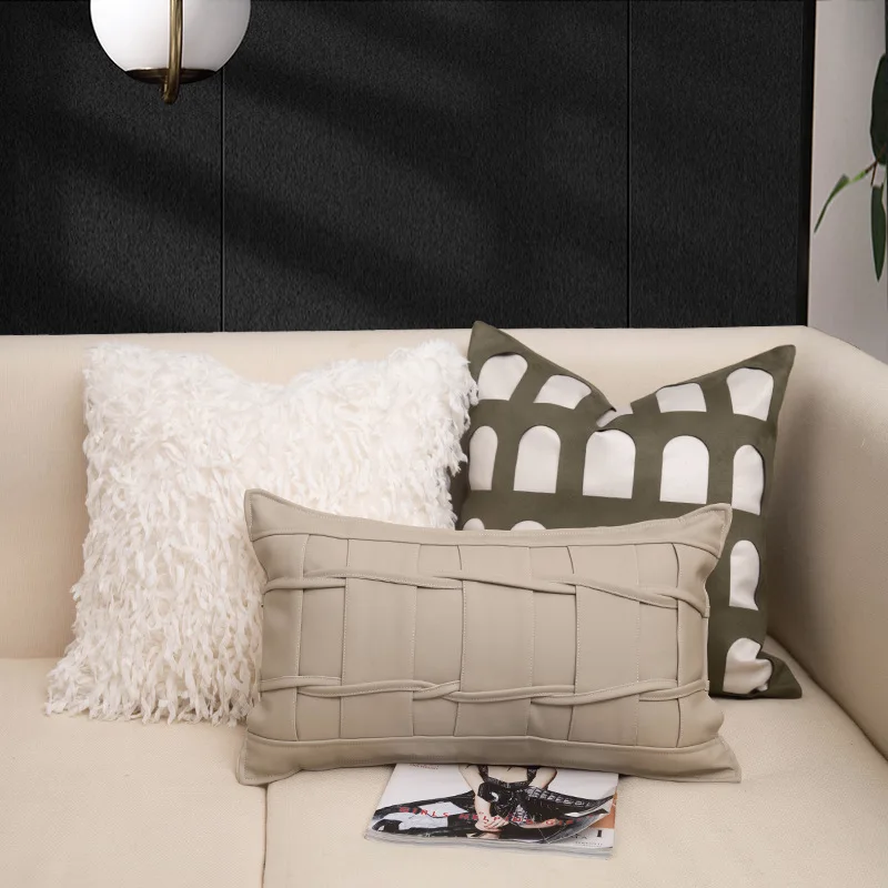 Suede Fabric Pillow Covers Decorative Hand Woven Green Cushion Cover Decor Home Sofa Bed Living Room Luxury Pillow Case
Suede Fabric Pillow Covers Decorative Hand Woven Green Cushion Cover Decor Home Sofa Bed Living Room Luxury Pillow Case