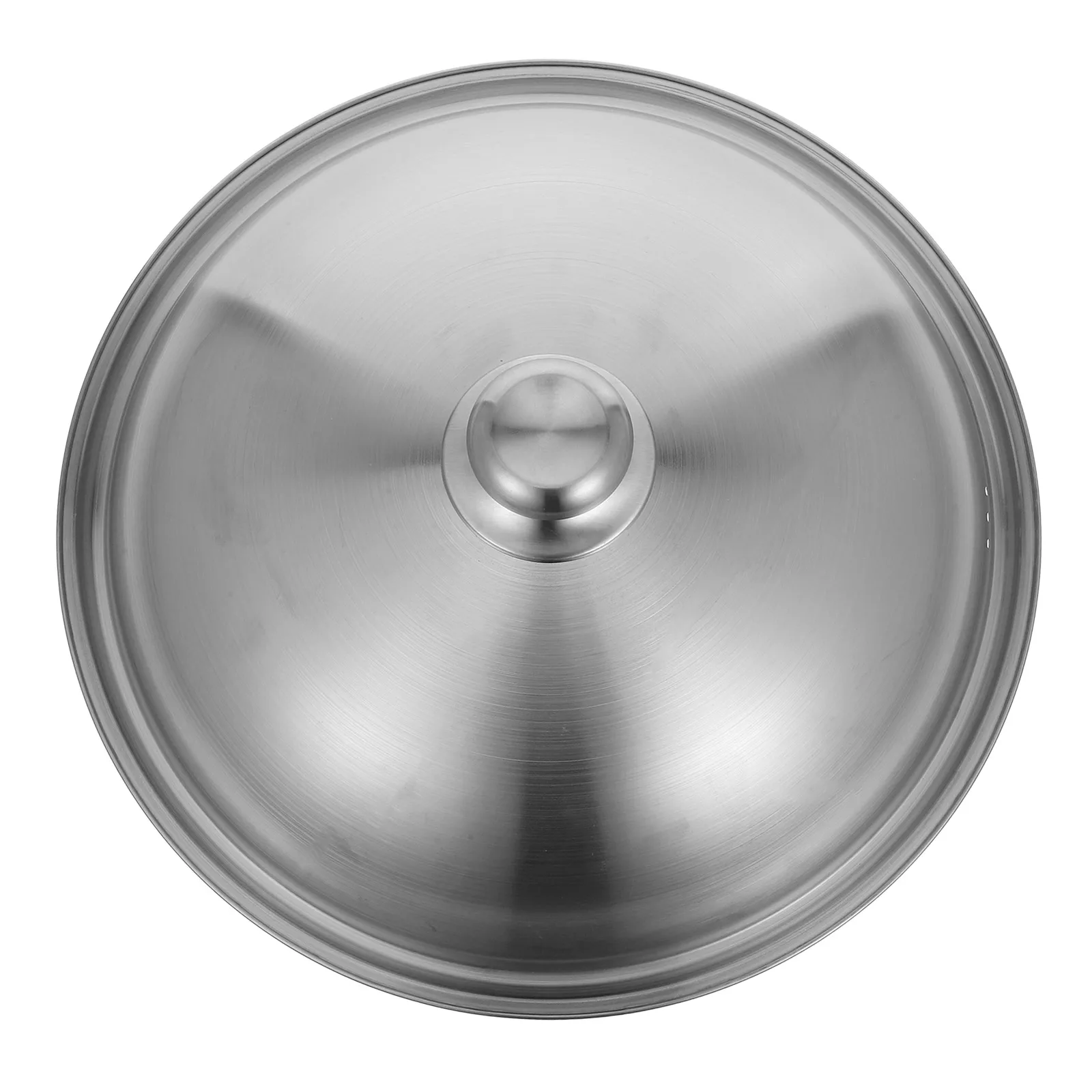 Stainless Steel Round Pan Cover 34cm Kitchen Supplies Wok Metal Pot Lid Lid Anti Hot Handle Practical Home Cookware
Stainless Steel Round Pan Cover 34cm Kitchen Supplies Wok Metal Pot Lid Lid Anti Hot Handle Practical Home Cookware