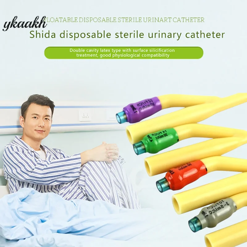 1pcs 2/3 Chamber Latex Catheter Silicone Coated Sterilized Urethral Catheter Male/Women/Children Urinary Catheter
1pcs 2/3 Chamber Latex Catheter Silicone Coated Sterilized Urethral Catheter Male/Women/Children Urinary Catheter