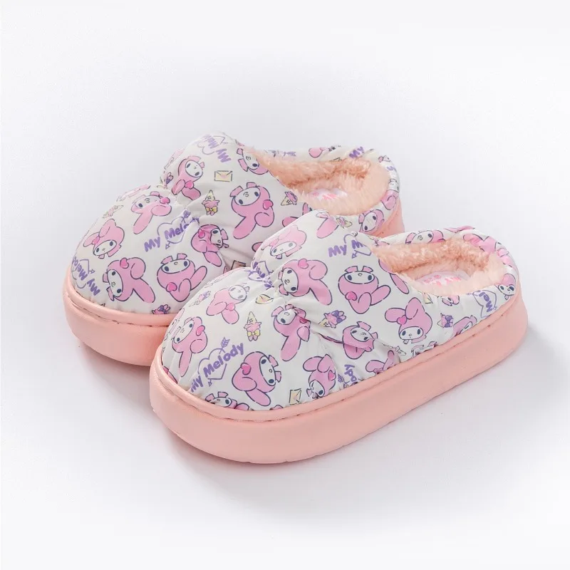 Kawaii Hello Kitty My Melody Cinnamoroll Kuromi Sanrio Students Cute Cartoon Comfortable Warm Slippers Cotton Shoes for Kids
Kawaii Hello Kitty My Melody Cinnamoroll Kuromi Sanrio Students Cute Cartoon Comfortable Warm Slippers Cotton Shoes for Kids