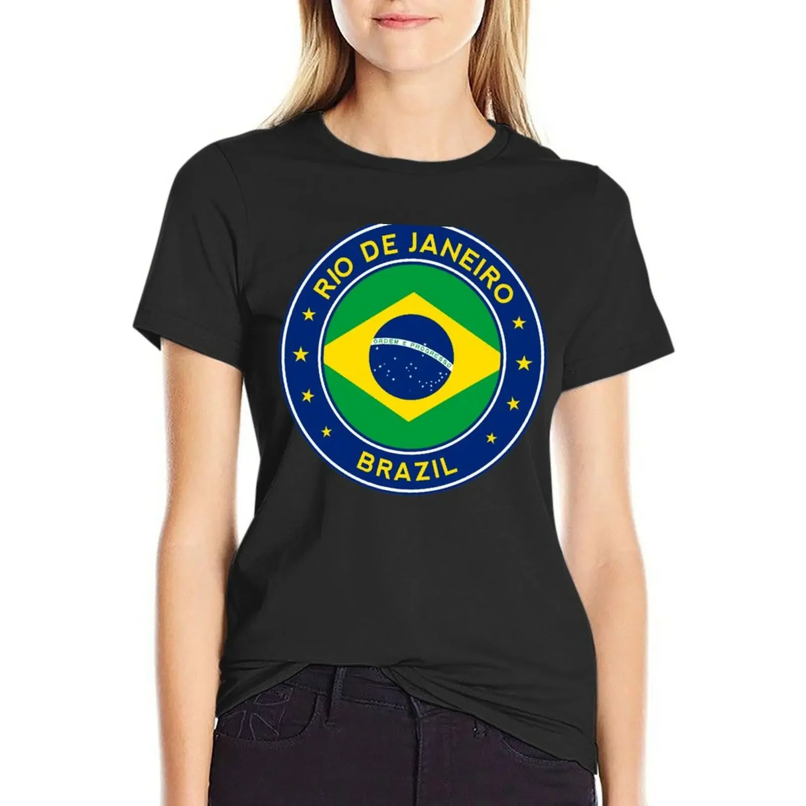 Rio de Janeiro, Brazil T-Shirt customs anime clothes sports fans plus sizes cropped t shirts for Women
Rio de Janeiro, Brazil T-Shirt customs anime clothes sports fans plus sizes cropped t shirts for Women