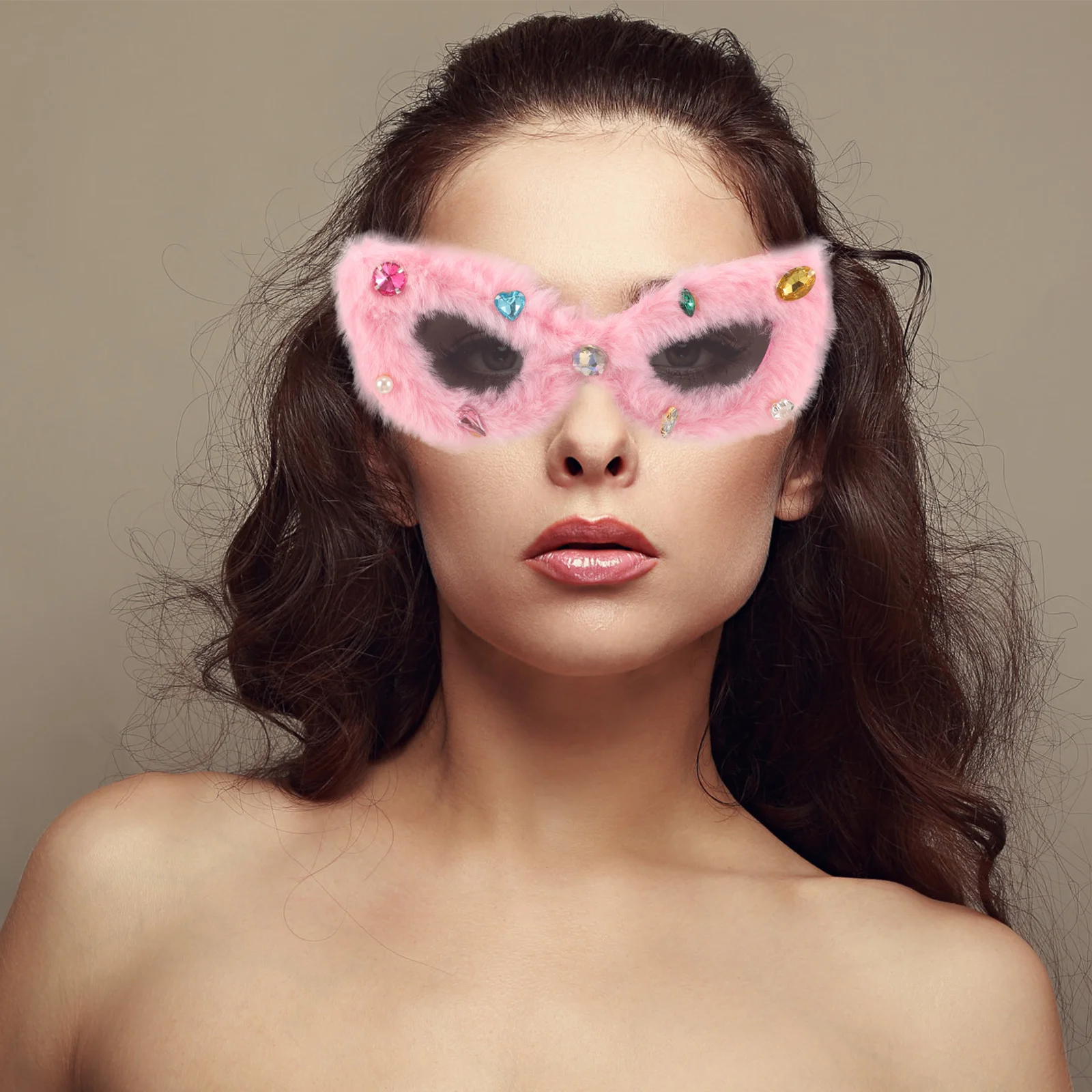 Costume Plush Sunglasses Wedding Decor Decorative for Women Irregular Masquerade Ceremony Decorations
Costume Plush Sunglasses Wedding Decor Decorative for Women Irregular Masquerade Ceremony Decorations