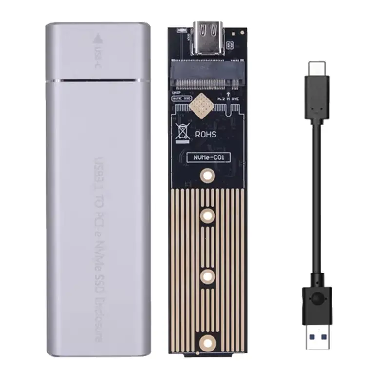 AED7-For M/M+B Key NVME Enclosure M.2 SSD Case Type-C To M.2 Hard Drive NVME NGFF Dual Protocol SSD For 2230 2242 2260
AED7-For M/M+B Key NVME Enclosure M.2 SSD Case Type-C To M.2 Hard Drive NVME NGFF Dual Protocol SSD For 2230 2242 2260