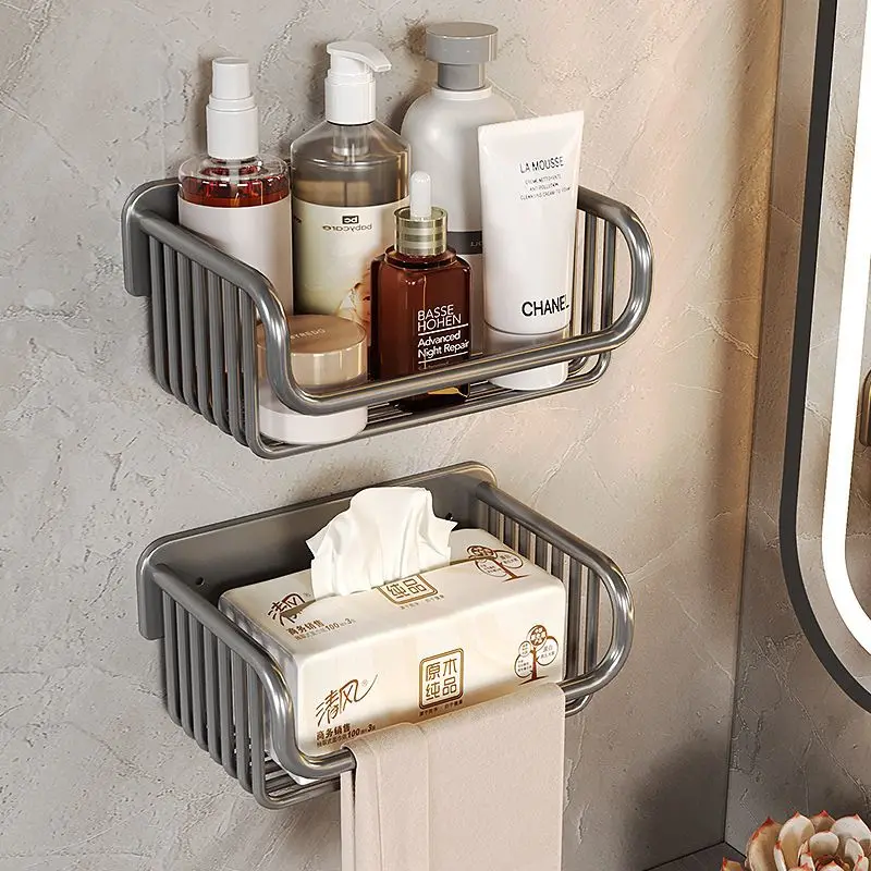 Custom Gun Gray Bathroom Shelf 20cm Long No-Drill Shower Room Shampoo Shower Gel Storage Rack Space Aluminum Wall-Mounted
Custom Gun Gray Bathroom Shelf 20cm Long No-Drill Shower Room Shampoo Shower Gel Storage Rack Space Aluminum Wall-Mounted