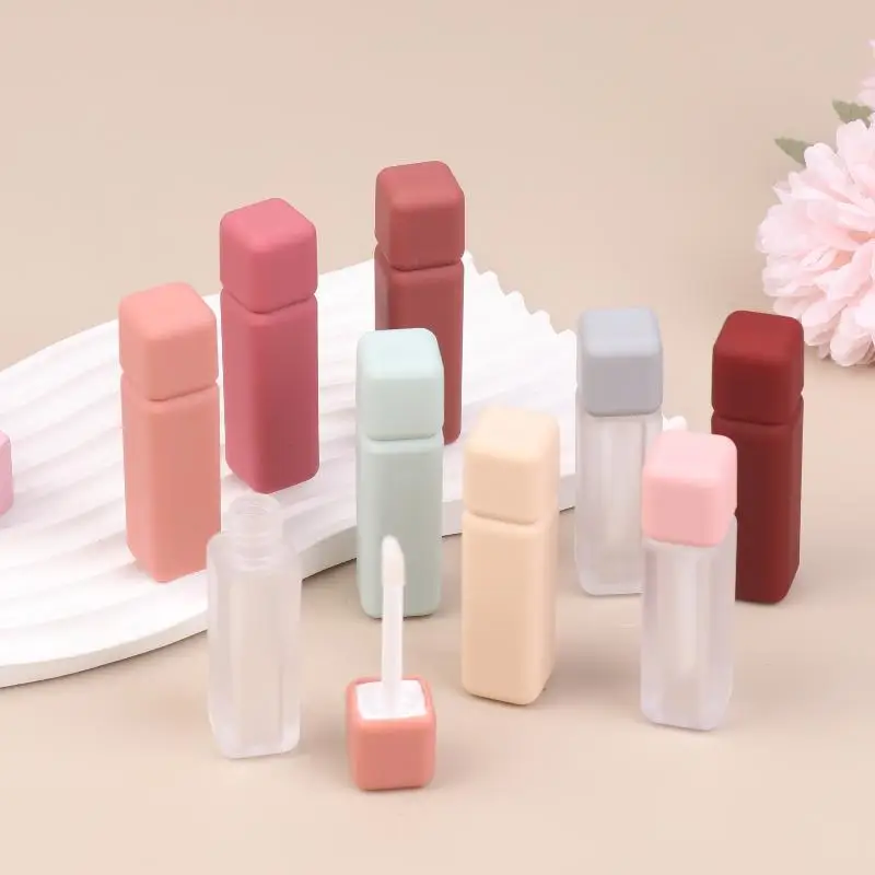 5ml Lip Gloss Tube Brush Rod Scrub Square Liquid Lipstick Tubes Bottle Refillable Lip Balm Container Cosmetic Packaging DIY
5ml Lip Gloss Tube Brush Rod Scrub Square Liquid Lipstick Tubes Bottle Refillable Lip Balm Container Cosmetic Packaging DIY