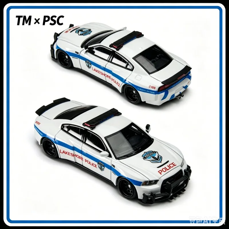 TM x PSC 1:64 Dodge Fighting Horse Charger Brawler LSPD Police Car Gold Car Model Simulation Static Ornament, Adult Collectibles
TM x PSC 1:64 Dodge Fighting Horse Charger Brawler LSPD Police Car Gold Car Model Simulation Static Ornament, Adult Collectibles