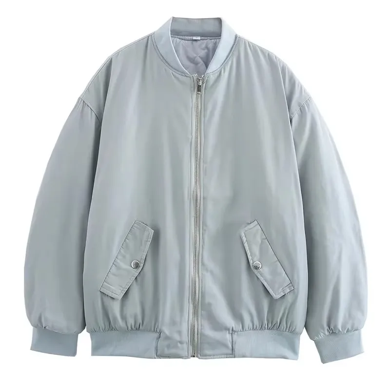 Willshela женские модные однотонные куртки-бомберы на молнии спереди винтажные с круглым вырезом и длинными рукавами женские шикарные женские наряды
Willshela женские модные однотонные куртки-бомберы на молнии спереди винтажные с круглым вырезом и длинными рукавами женские шикарные женские наряды